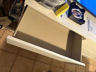 Aparador blanco de madera