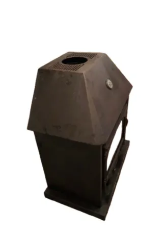 Chimenea de hierro fundido