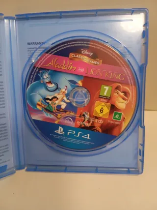 Juego PS4 Aladdin y El Rey León