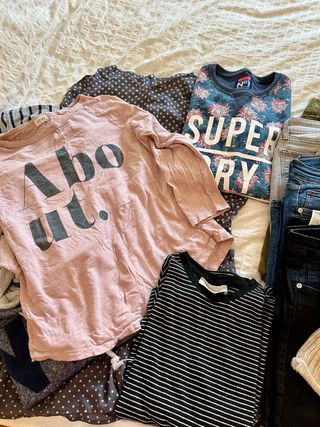 Lote ropa chica Zara, Levis, Pimkie talla S