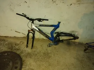 Cuadro Bici Montaña Doble Suspensión