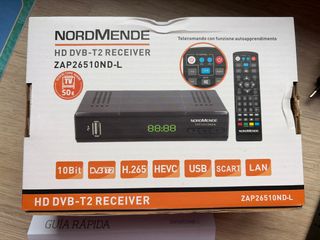 Receptor TDT NordMende HD DVB-T2 ZAP26510ND-L