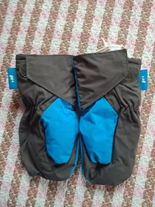 Guanti da neve Quechua blu