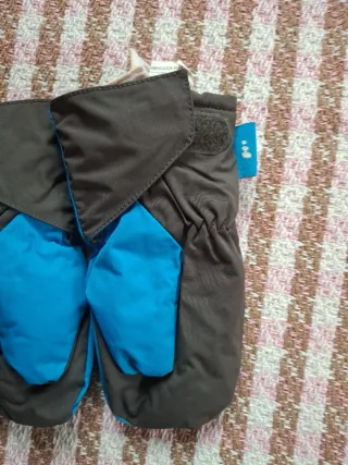 Guanti da neve Quechua blu