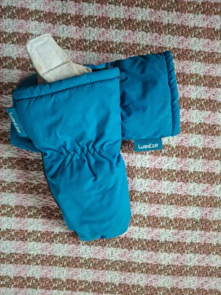 Guanti da neve Quechua blu