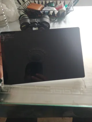 Tablet pantalla rota negra