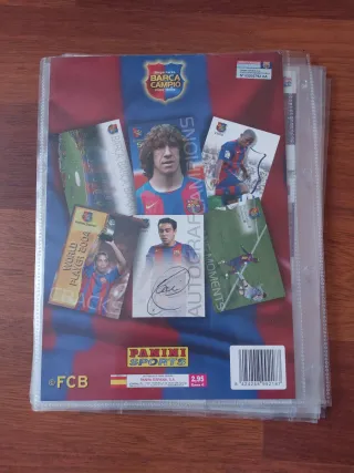 Cromos Barça Campió 2004 2005 menos Messi rookie.