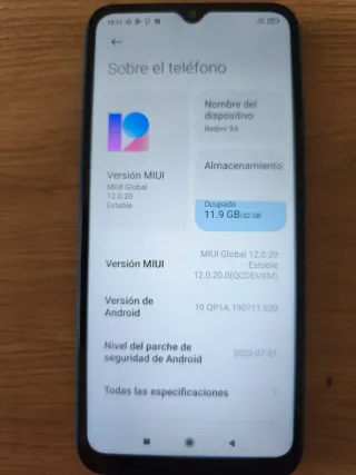Xiaomi Redmi 9A Azul