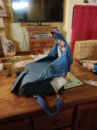 Trona portátil para bebé