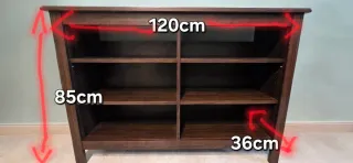 Mueble TV / Aparador - Madera Oscura