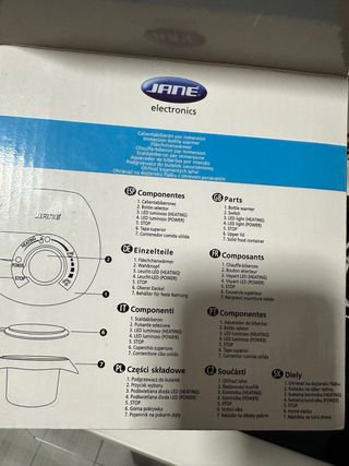 Calienta biberones Jane por inmersión