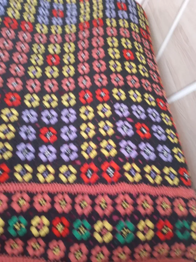 Colcha crochet hecha a mano