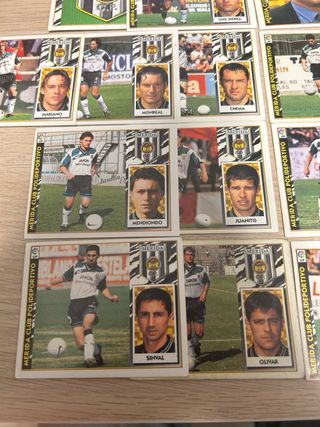 Lote 26 cromos Mérida Club Polideportivo 97/98