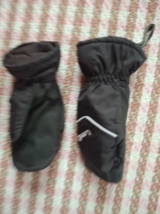 Guanti da neve az.pam neri bambino 5 anni