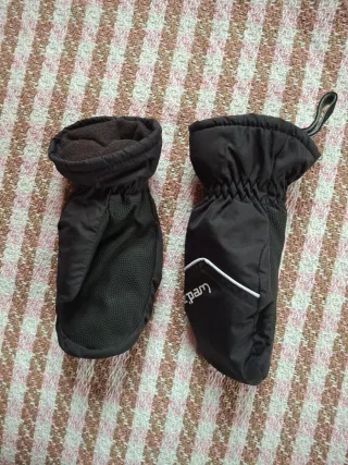 Guanti da neve az.pam neri bambino 5 anni