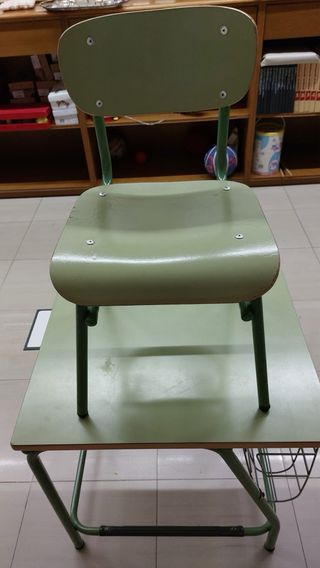 Mesa y Silla Infantil Resistente