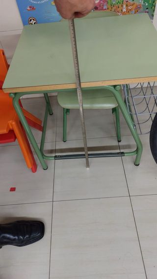 Mesa y Silla Infantil Resistente
