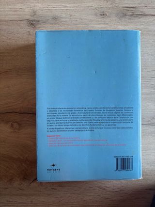 Derecho constitucional básico