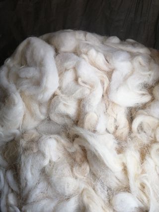 Lana grezza per materassi