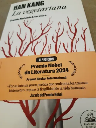La vegetariana - Han Kang ( Premio Nobel 2024)