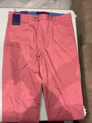 Pantalón Chino Alvaro Moreno Talla 42 Rosa
