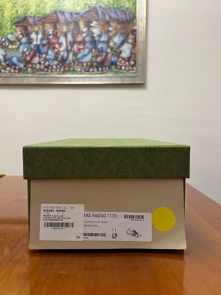 Zapatillas Gucci Originales Negras y Rojas