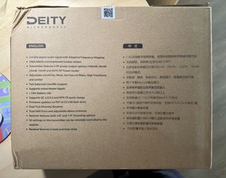 DEITY DUO-RX Kit Micrófono Inalámbrico