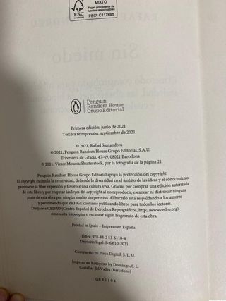 Sin miedo / Fearless (Spanish Edition)