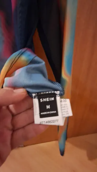 Top naranja transparente