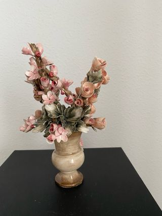 Florero de porcelana italiana