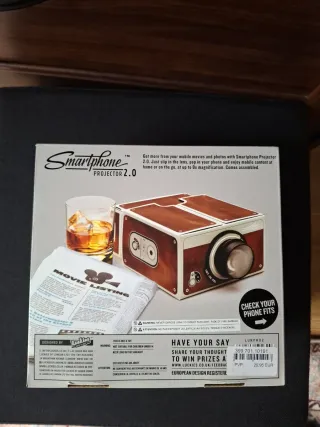 Proyector Smartphone 2.0 Luckies Marrón