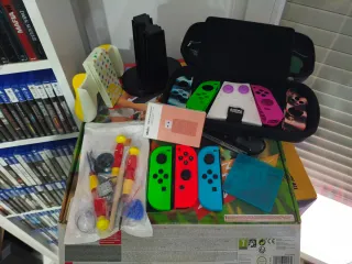 Nintendo Switch OLED Edición Zelda y muchos extras