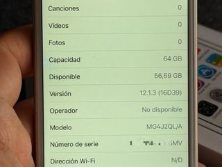 iPhone 6 64 GB Oro (A1586)