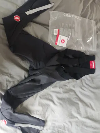 Culotte Castelli Sorpasso Largo Gris Talla L