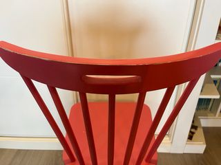 Silla comedor Rosa de madera.