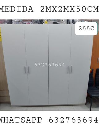 Armario 2m x 2m x 50cm