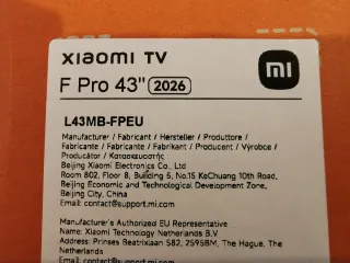 Smart TV QLED Xiaomi F Pro 43 2026