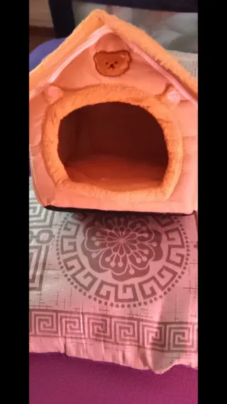 Casita/cama para mascotas pequeñas