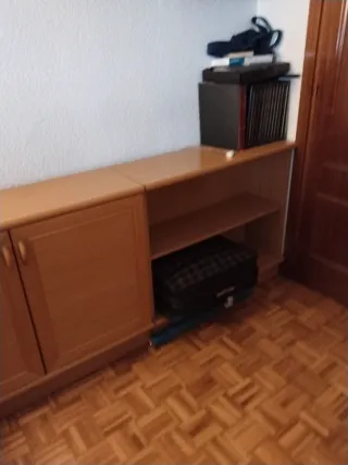 Habitación juvenil de madera