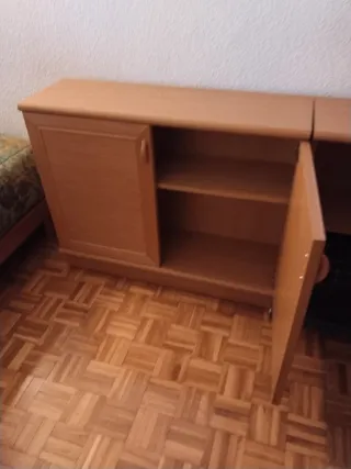 Habitación juvenil de madera