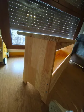 Banco de madera pino Ikea