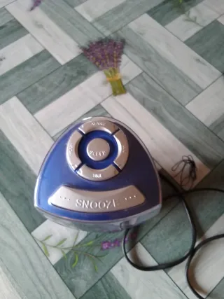 Radio Reloj Despertador Bench Azul