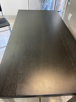 Mesa alta cocina con 2 taburetes