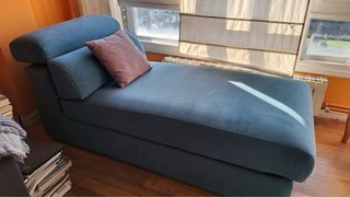 Chaise longue / diván con arcón