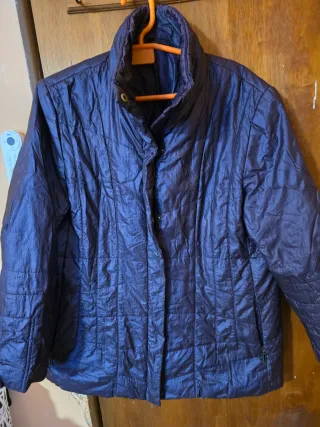 Chaqueta acolchada cremallera bolsillos