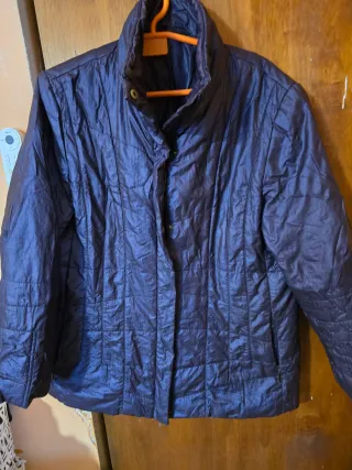 Chaqueta acolchada cremallera bolsillos