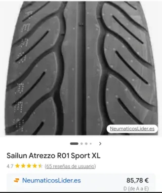 195/50 R15 Sailum atrezzo R01 sport neumaticos