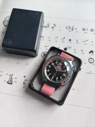 Reloj Ruso Vostok Komandirskie Soviético