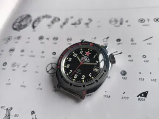 Reloj Ruso Vostok Komandirskie Soviético