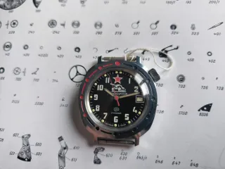 Reloj Ruso Vostok Komandirskie Soviético